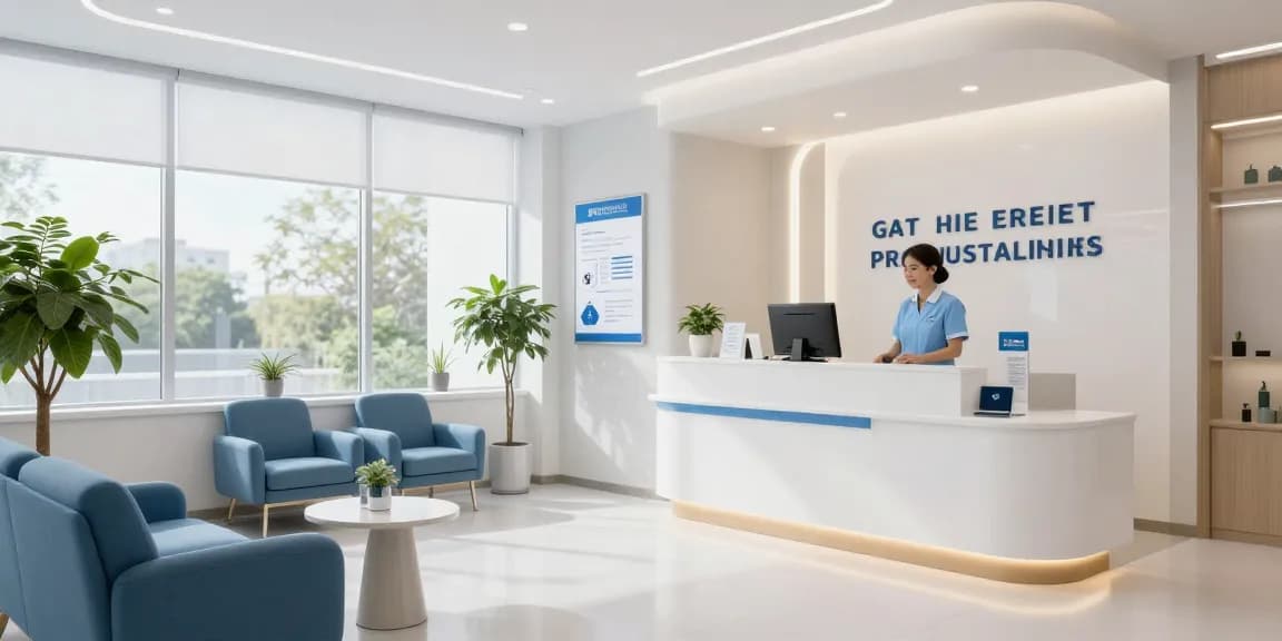Hair transplant turkey services in a modern, welcoming healthcare clinic.