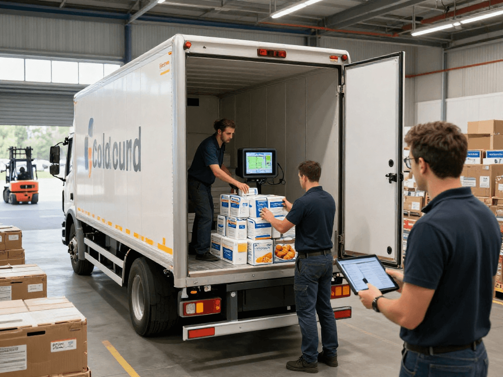 Ocargo Tiefkühltransporte von Dortmund - Moderne Kühltransportlösung mit professioneller Beladung.