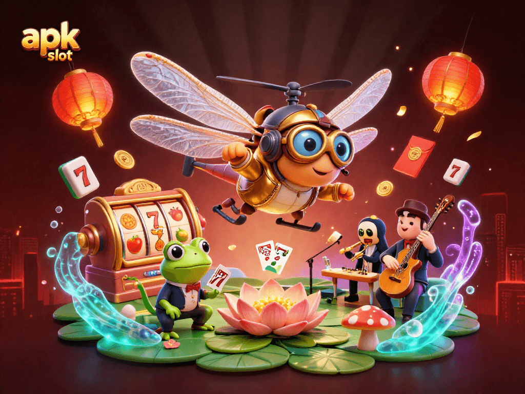 Menangkan apk slot dengan suasana kasino yang ceria dan elemen perjudian menarik.