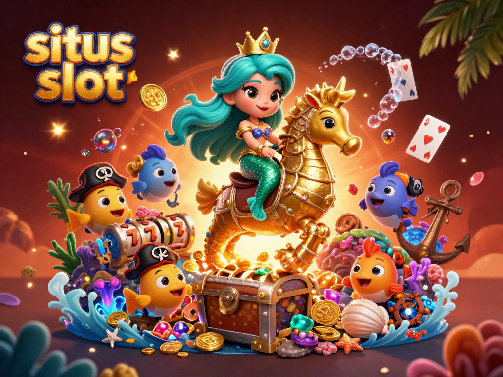 Menangkan hadiah di situs slot dengan putaran mesin slot dan perhiasan bawah laut yang mengagumkan.