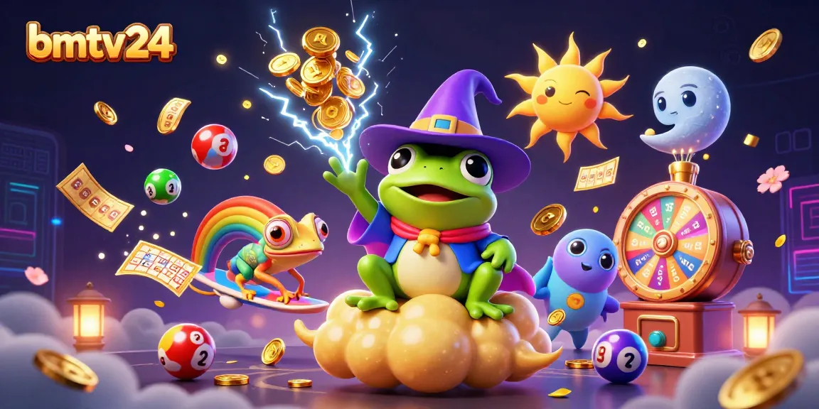 Join the excitement at bmtv24 with thrilling golden coins and lucky lottery elements!
