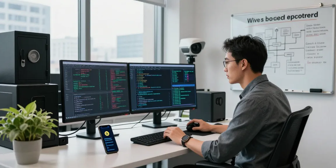 Recover stolen cryptocurrency in a modern office with cybersecurity expert analyzing transaction data.