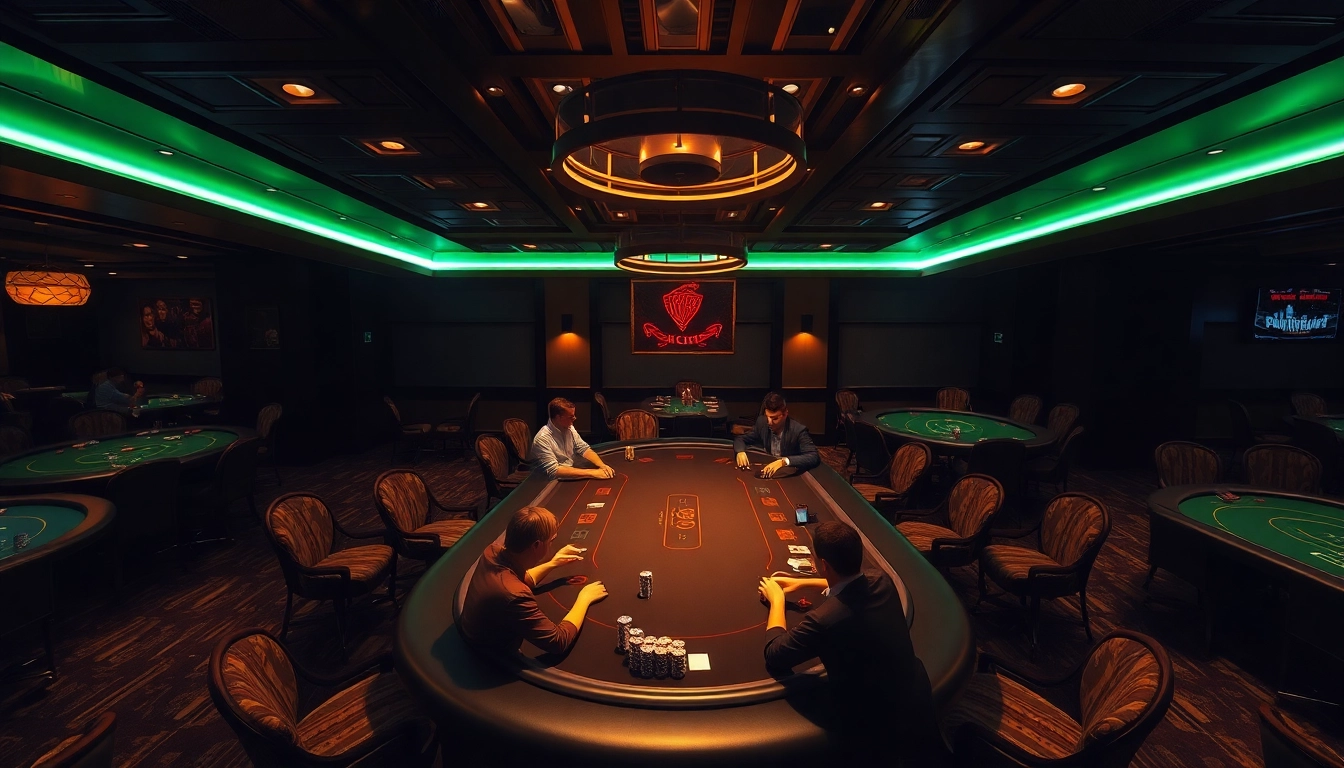 Permainan poker di dingdongtogel.net yang mengasyikkan dengan pemain terlibat dan suasana mewah.