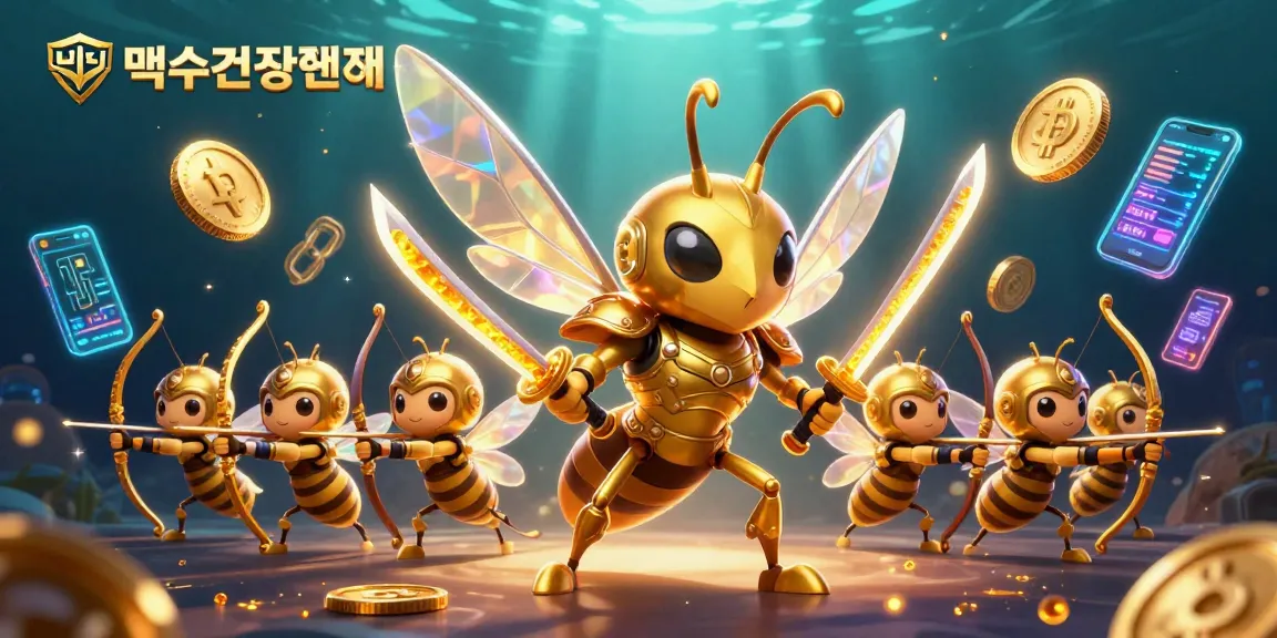 먹튀검증업체에서 안전하게 배팅하는 모습을 극적으로 묘사한 3D 일러스트레이션