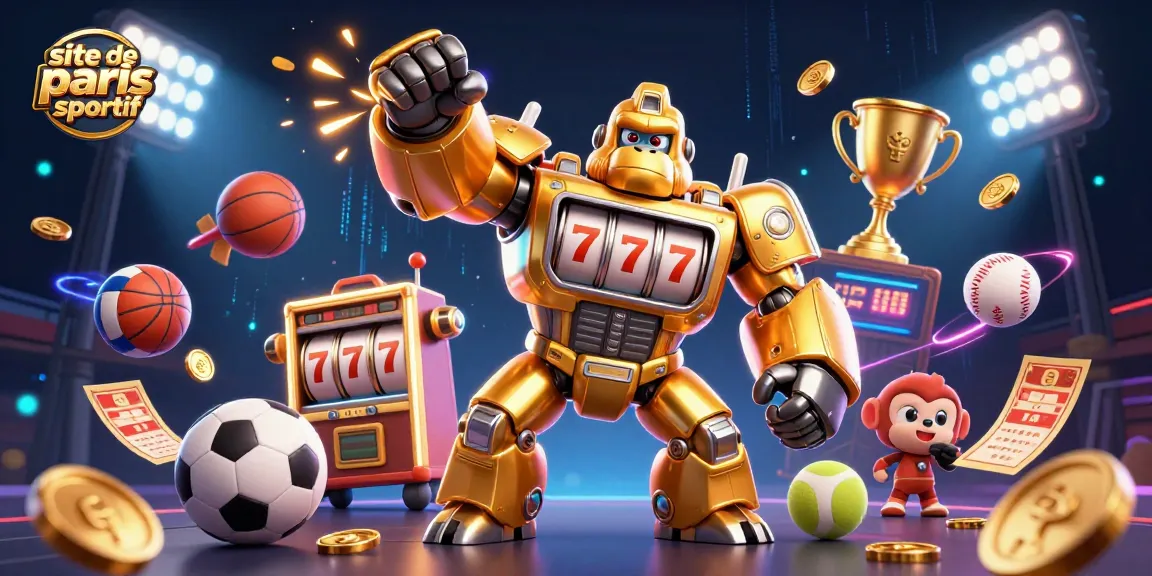Pariez sur le site de paris sportif avec ce mécanisme gorille doré épique et des éléments dynamiques de jeu.