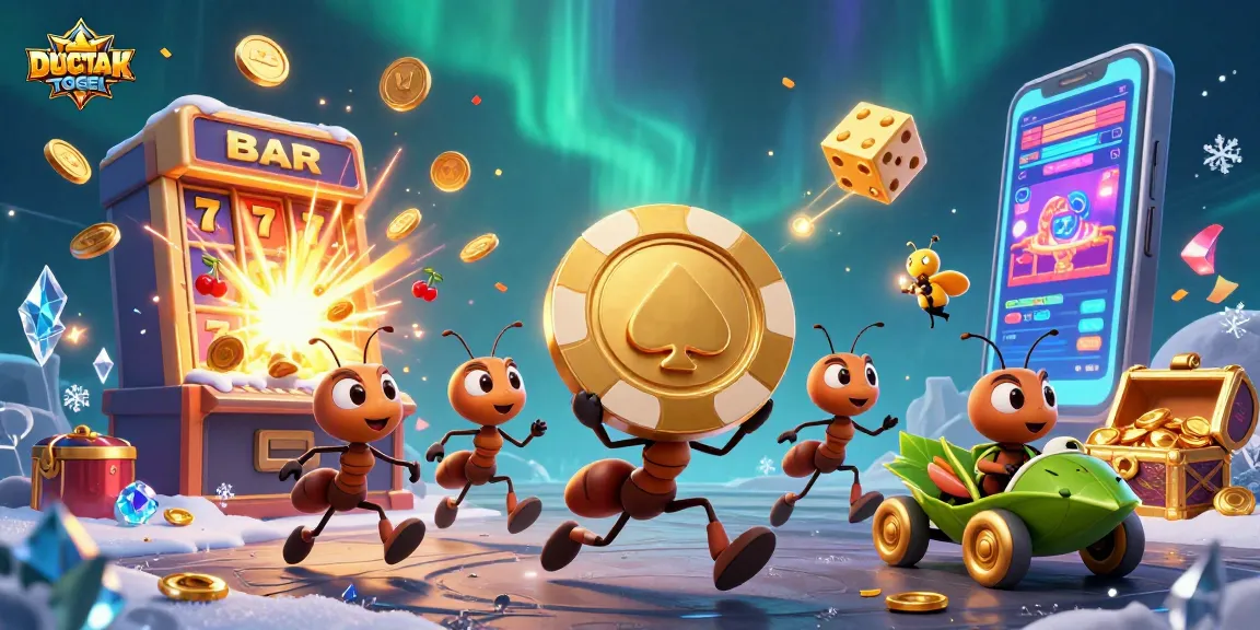 Experience thrilling moments with DUCATITOGEL in this vibrant casino heist scene.