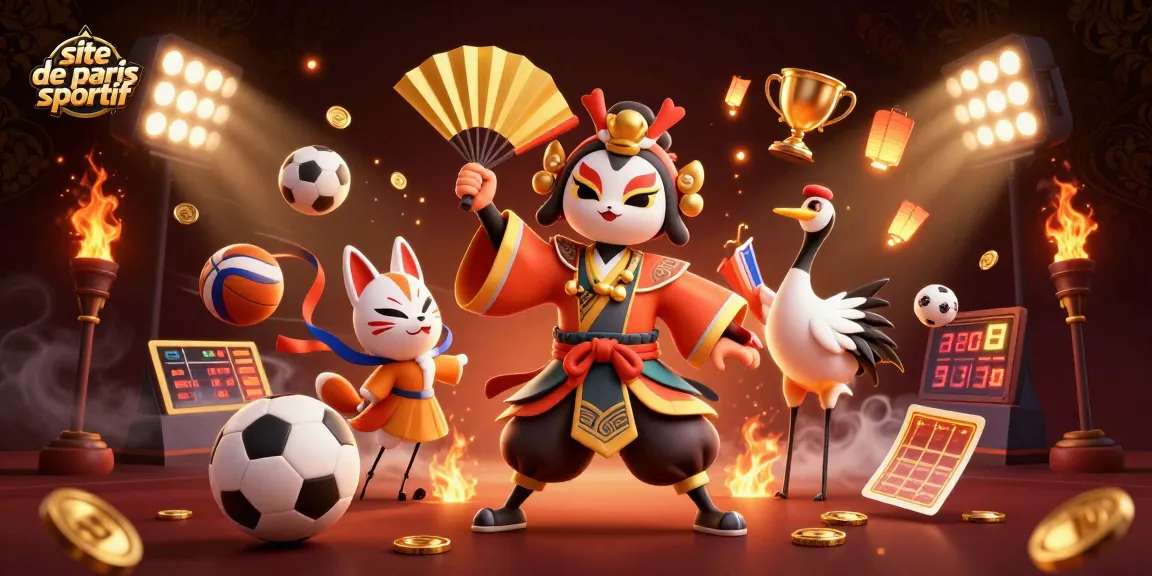 Visez votre succès avec site de paris sportif, des icônes de paris animées et des personnages captivants.