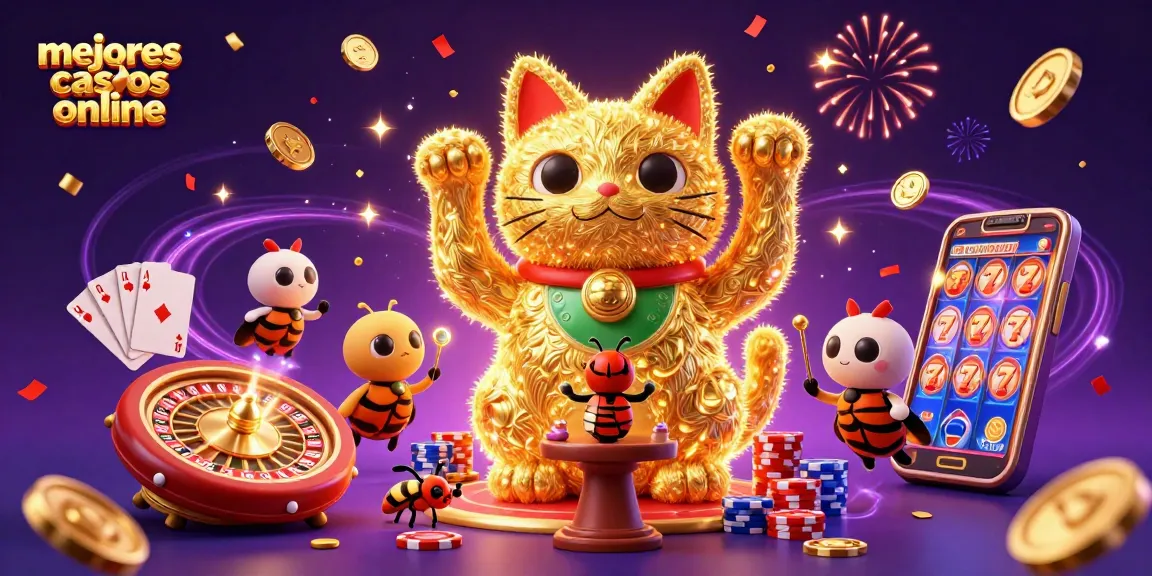 Disfruta de los mejores casinos online mientras juegas con máquinas slots y ruleta en un ambiente festivo y seguro.