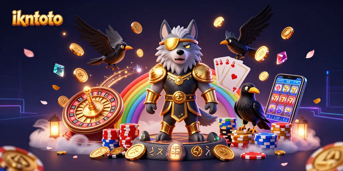 Engage with ikntoto's thrilling gaming adventures featuring mythical characters and casino elements.