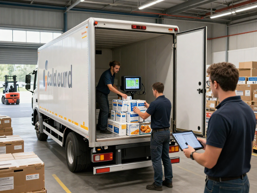 Ocargo Tiefkühltransporte von Dortmund - Moderne Kühltransportlösung mit professioneller Beladung.