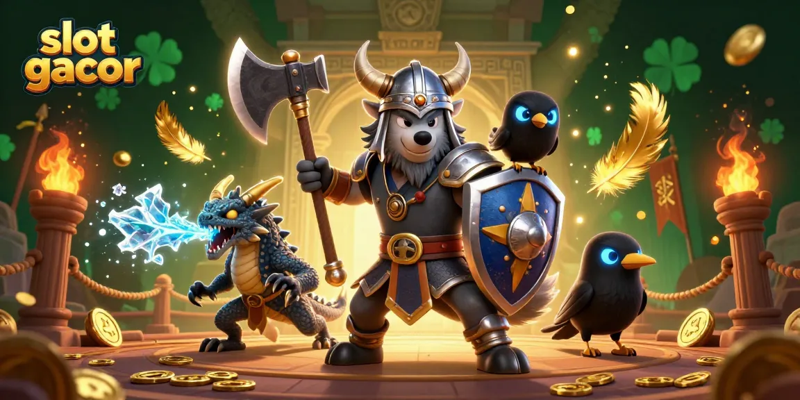 Slot gacor menawarkan kesempatan luar biasa melawan Viking dan naga dalam arena bertema permainan.