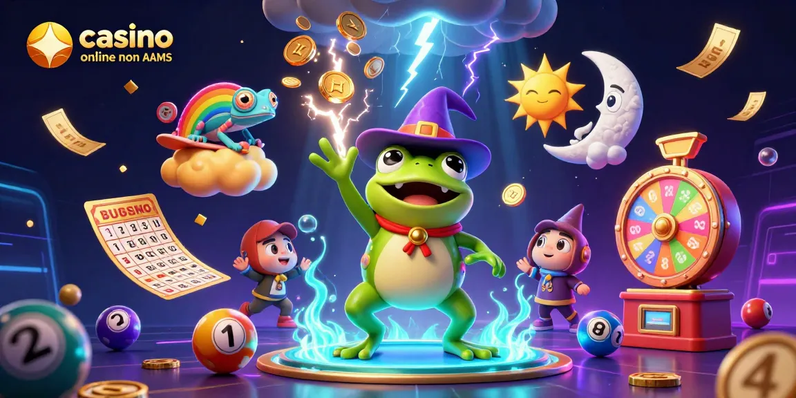 Partecipa a un divertimento coinvolgente nei casino online non AAMS con elementi vivaci e caratteristiche di gioco entusiasmanti.