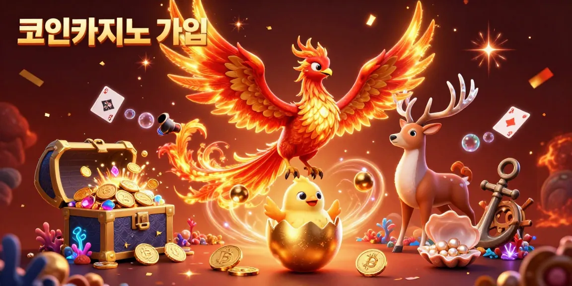코인카지노 가입으로 게임에 참여하며, 황금과 보석이 터지는 풍부한 암호화폐 환경을 경험하세요.