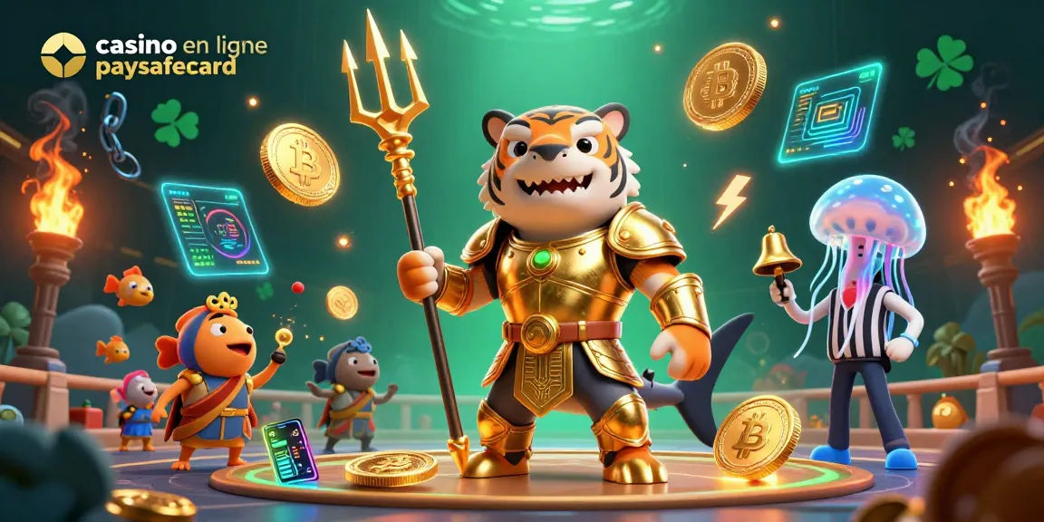 Découvrez le casino en ligne paysafecard où le tigre requin remporte des prix en toute sécurité.