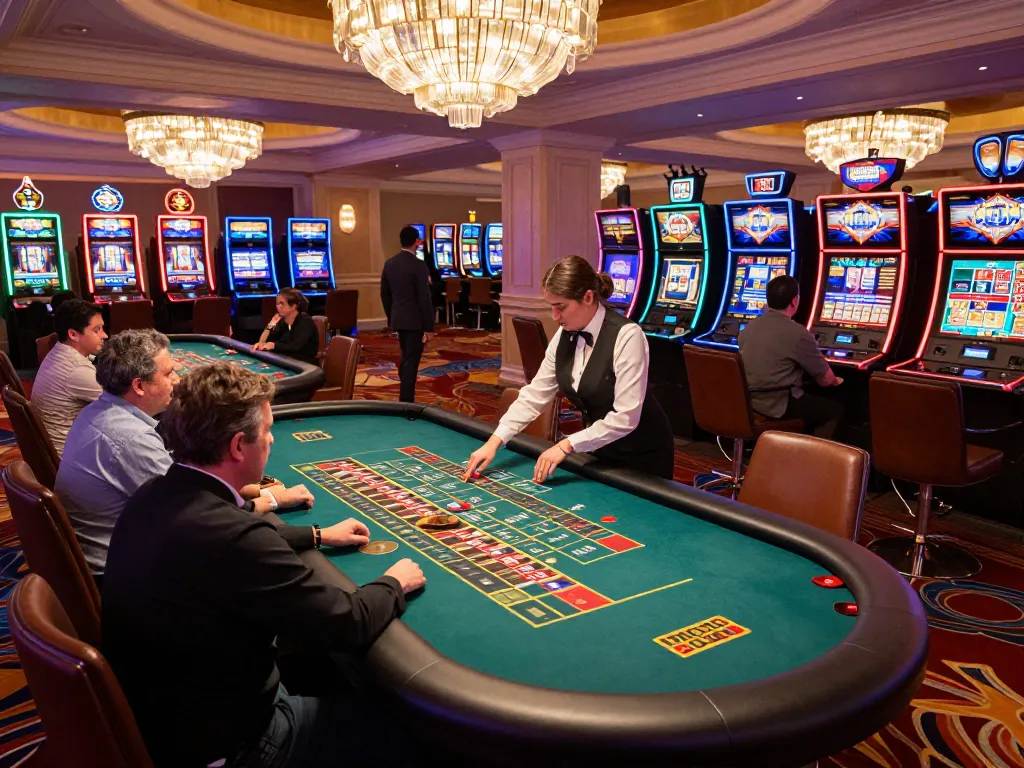 Players engaging at a roulette table in O8 casino, showcasing strategic gaming moments.