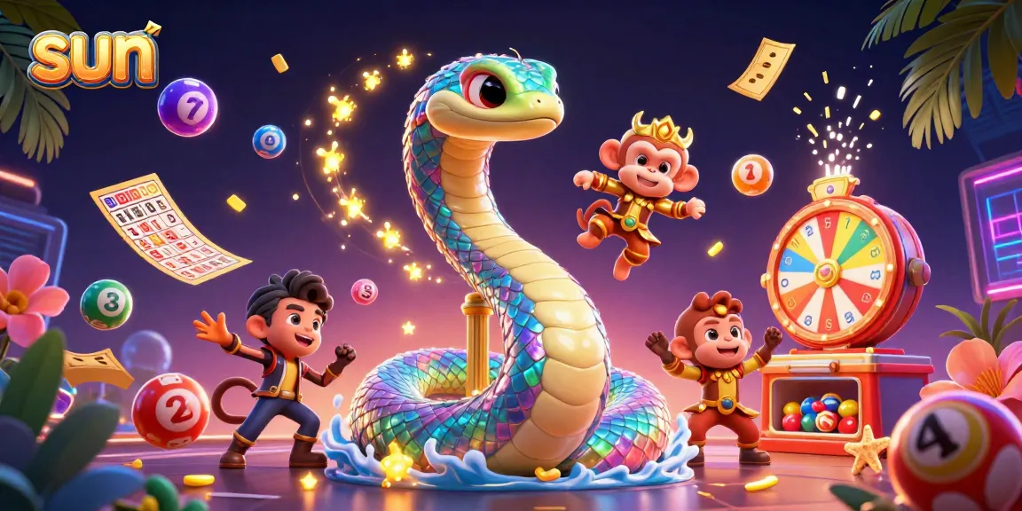 Experience sun-themed gaming magic with a dynamic 3D casino illustration showcasing vibrant elements of excitement.
