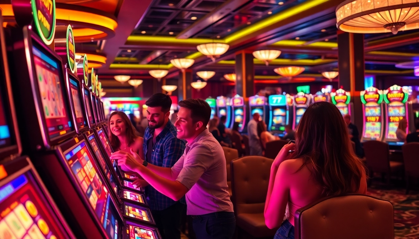 Menangkan pengalaman luar biasa di Slot77 dengan suasana kasino yang vibrant.