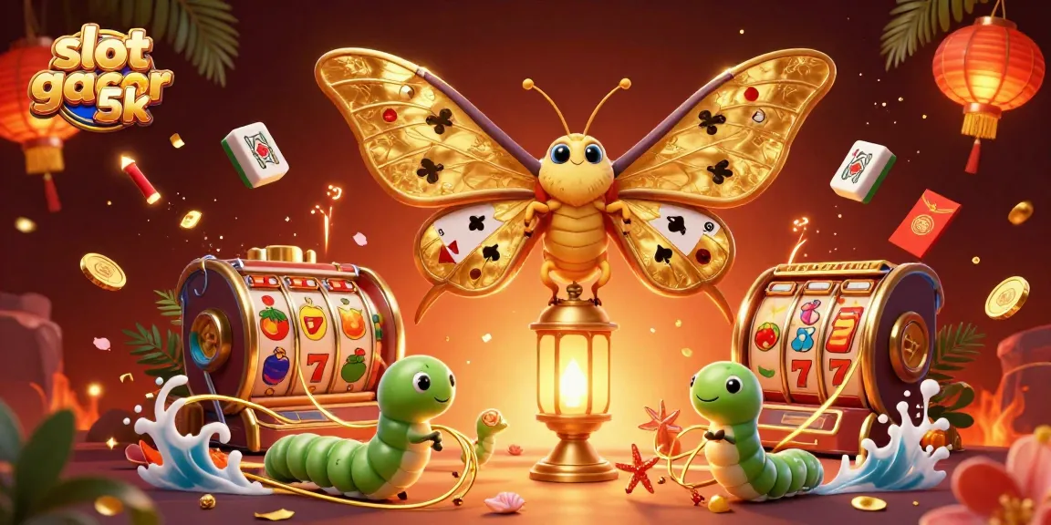 Experience exciting gameplay with slot gacor 5k in a vibrant 3D digital casino scene filled with lucky symbols.