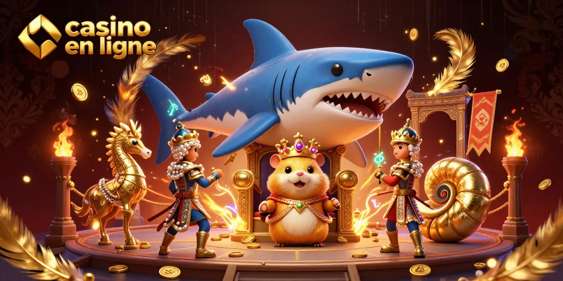 Jouer sur un casino en ligne avec des personnages animés dans un décor riche et dynamique.