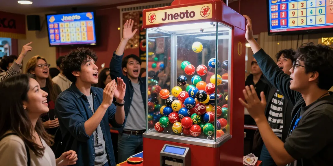 Live draw scene showcasing excitement of jnetoto lottery results with diverse participants and vibrant atmosphere