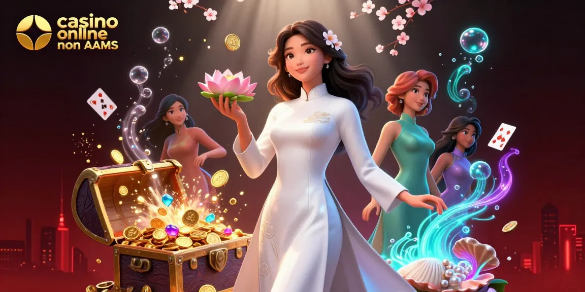 Scopri l'emozione del casino online non AAMS con la nostra straordinaria illustrazione promozionale.