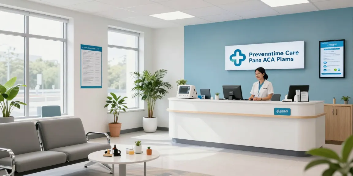 ACA preventive care coverage in a modern healthcare facility with compassionate medical services and patient care.