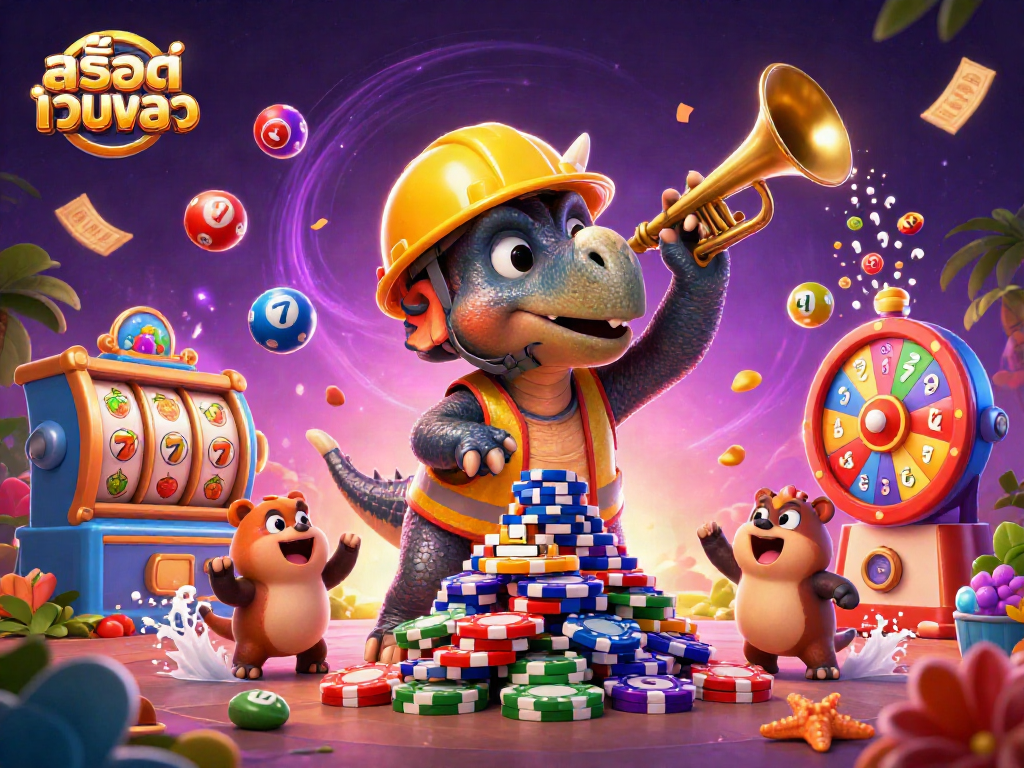 Experience thrilling gaming with สล็อตเว็บตรง in a vibrant scene of dynamic casino fun!