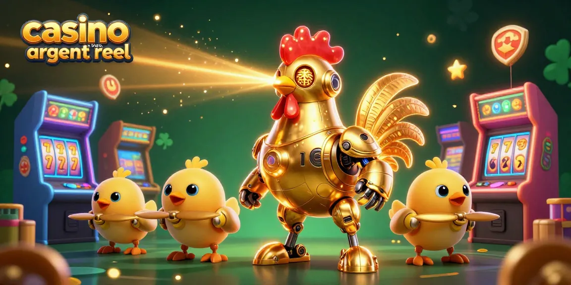 Gagnez avec le casino en ligne argent réel grâce à une illustration colorée de jeu captivant.