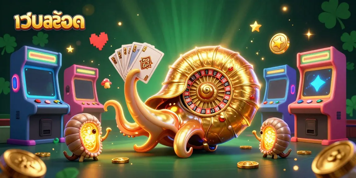 เกมสล็อต เว็บสล็อต ที่มีนาวาตท์แดงและหินฟอสซิลสว่าง