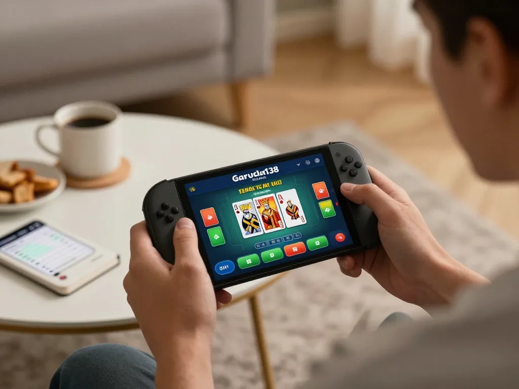 Gambling on king garuda138 mobile app while enjoying a cozy home setting and responsible gaming practices