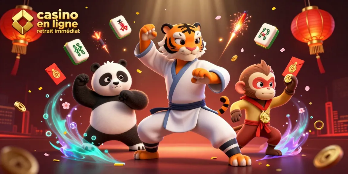 Gagnez rapidement avec casino en ligne retrait immédiat dans une scène dynamique et colorée