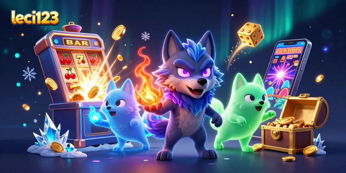 Experience thrilling adventures with leci123's captivating slot features and ghostly wolves in stunning 3D art.
