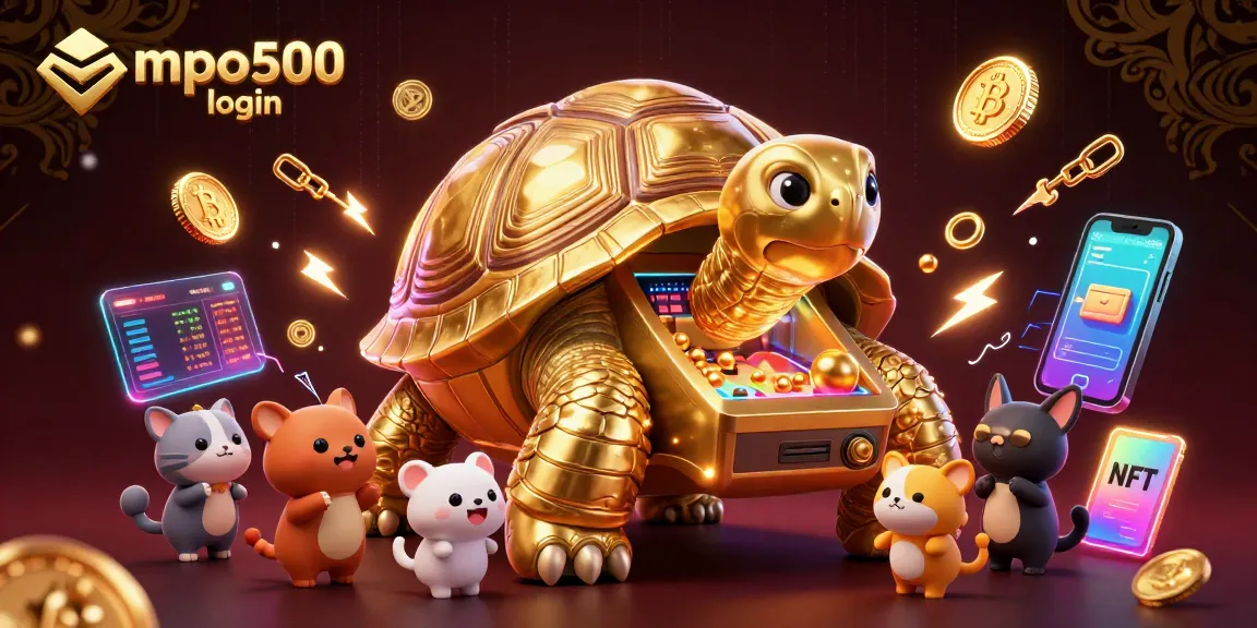 Experience thrilling gameplay with mpo500 login at the vibrant casino scene filled with 3D characters.