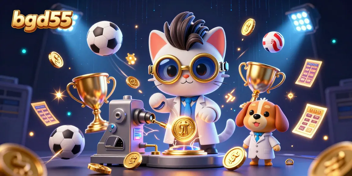 Join the excitement of bgd55 with a vibrant scene showcasing dynamic sports betting action.