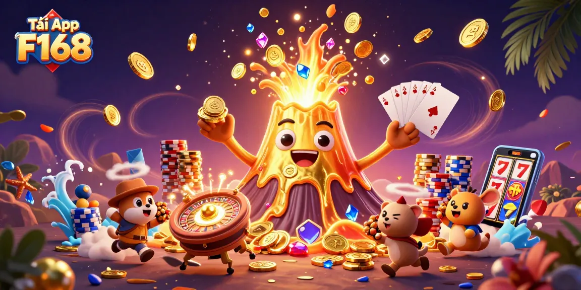 Tải App F168 to experience thrilling gambling with coins, gems, and exciting gameplay.
