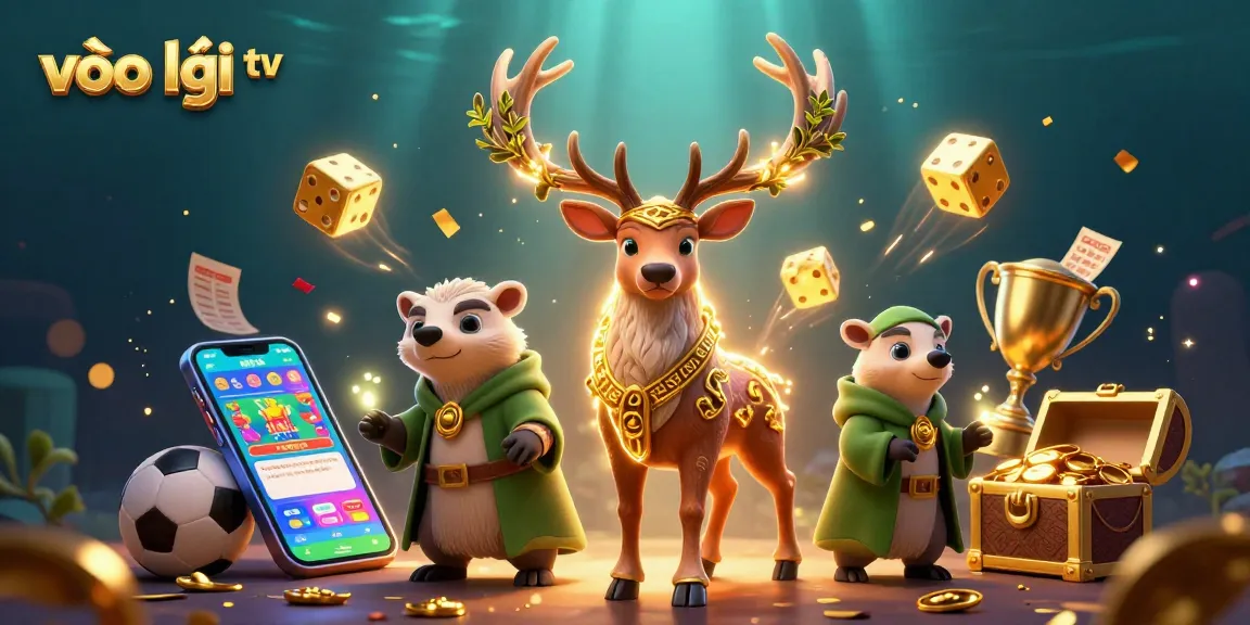 Experience thrilling sports betting action with vào lưới tv in vibrant, dynamic 3D illustration.