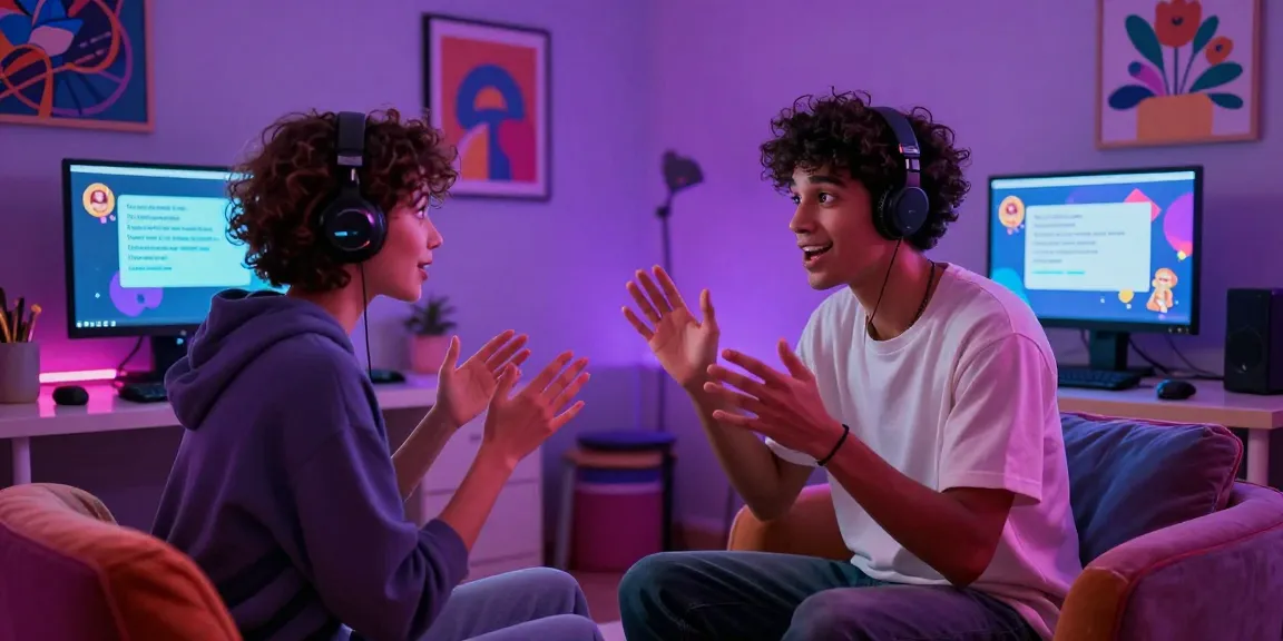 Engaging NSFW AI chat environment with vibrant atmosphere and animated characters.